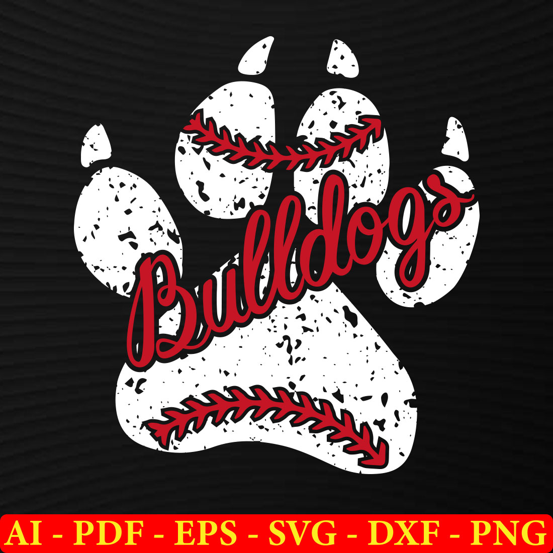 6 Bears Baseball T-shirt SVG Bundle Vol-03 preview image.