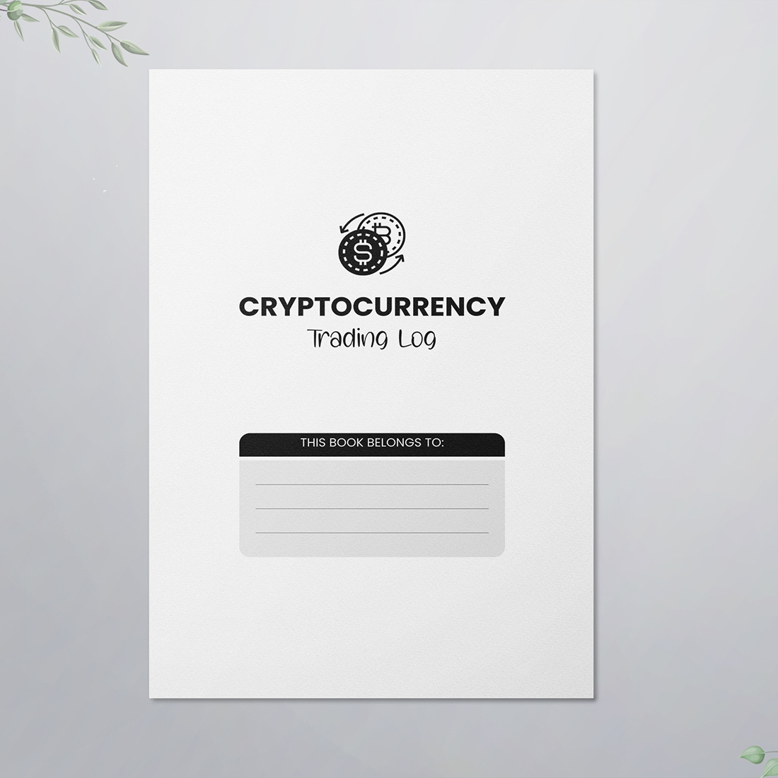 Cryptocurrency Trading Logbook preview image.