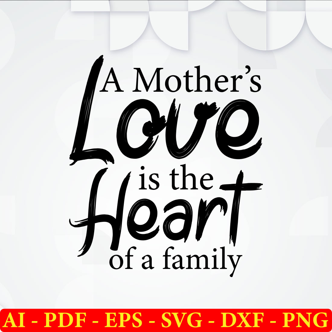 6 Mother's Day SVG Bundle Vol 04 preview image.