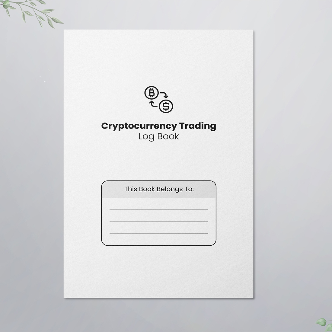 Cryptocurrency Trading Logbook preview image.