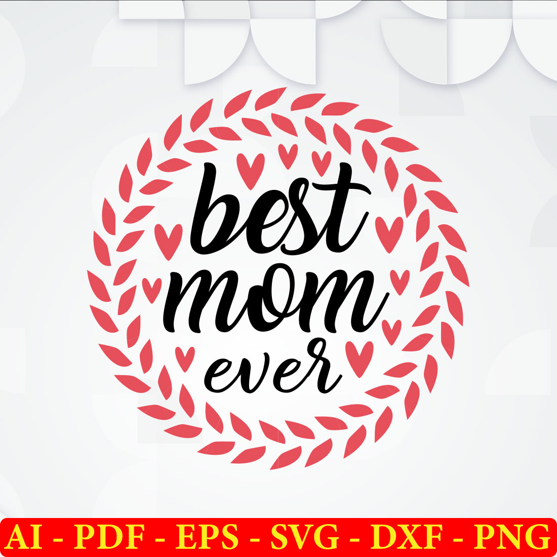 6 Mother's Day SVG Bundle Vol 05 preview image.