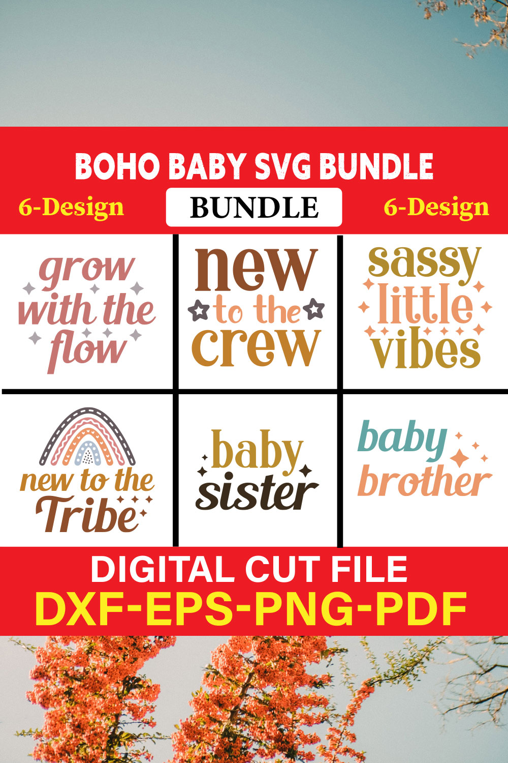 Baby Svg Bundle - Baby Girl Bundle Vol-05 pinterest preview image.
