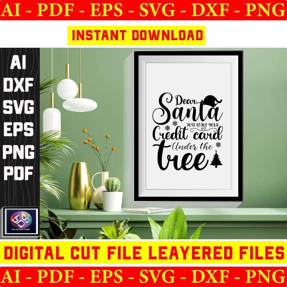 34 Christmas SVG Bundle, Funny Christmas SVG, Adult Christmas SVG, Farmhouse Sign, Ornament preview image.