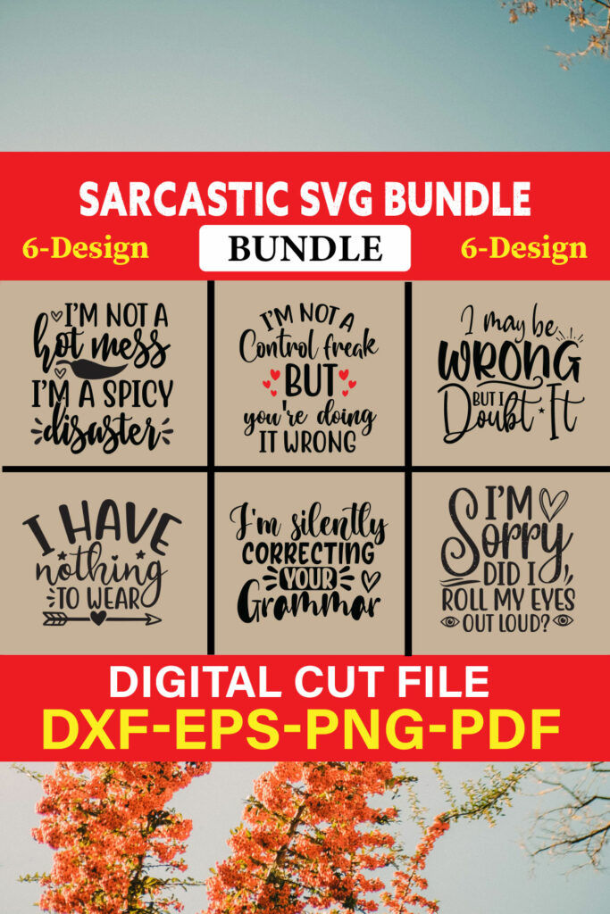 Sarcastic T Shirt Design Bundle Vol 5 Masterbundles