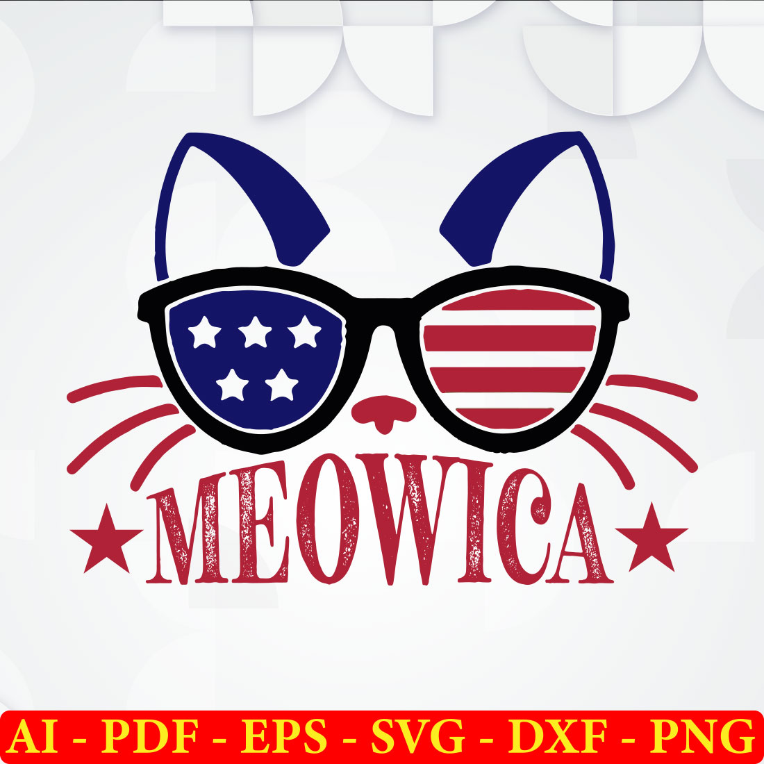 6 4th july T-shirt SVG Bundle Vol-10 preview image.