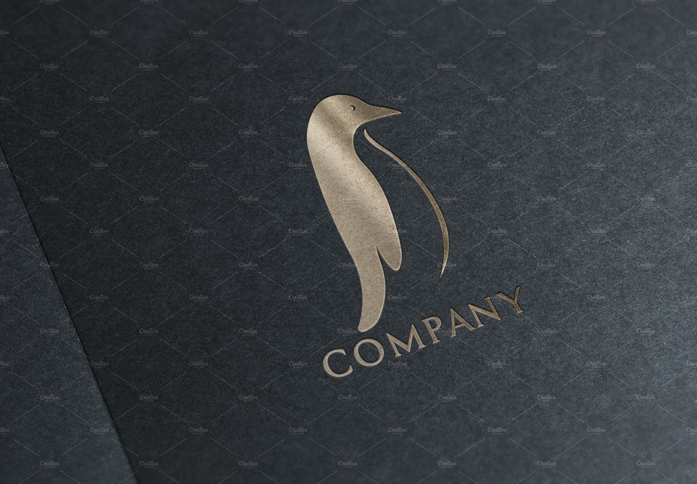 Premium Penguin Logo & Mock-Up cover image.
