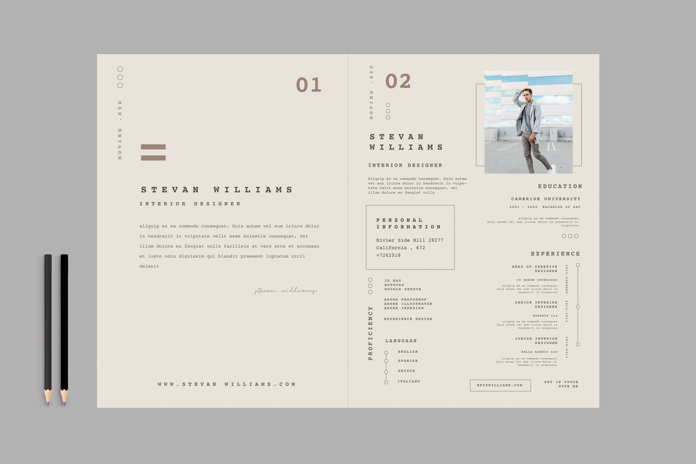 Clean Cv - Resume cover image.