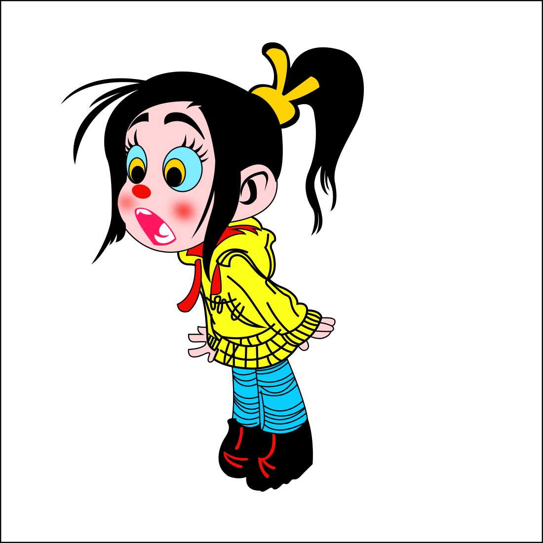 DOLL clipart preview image.