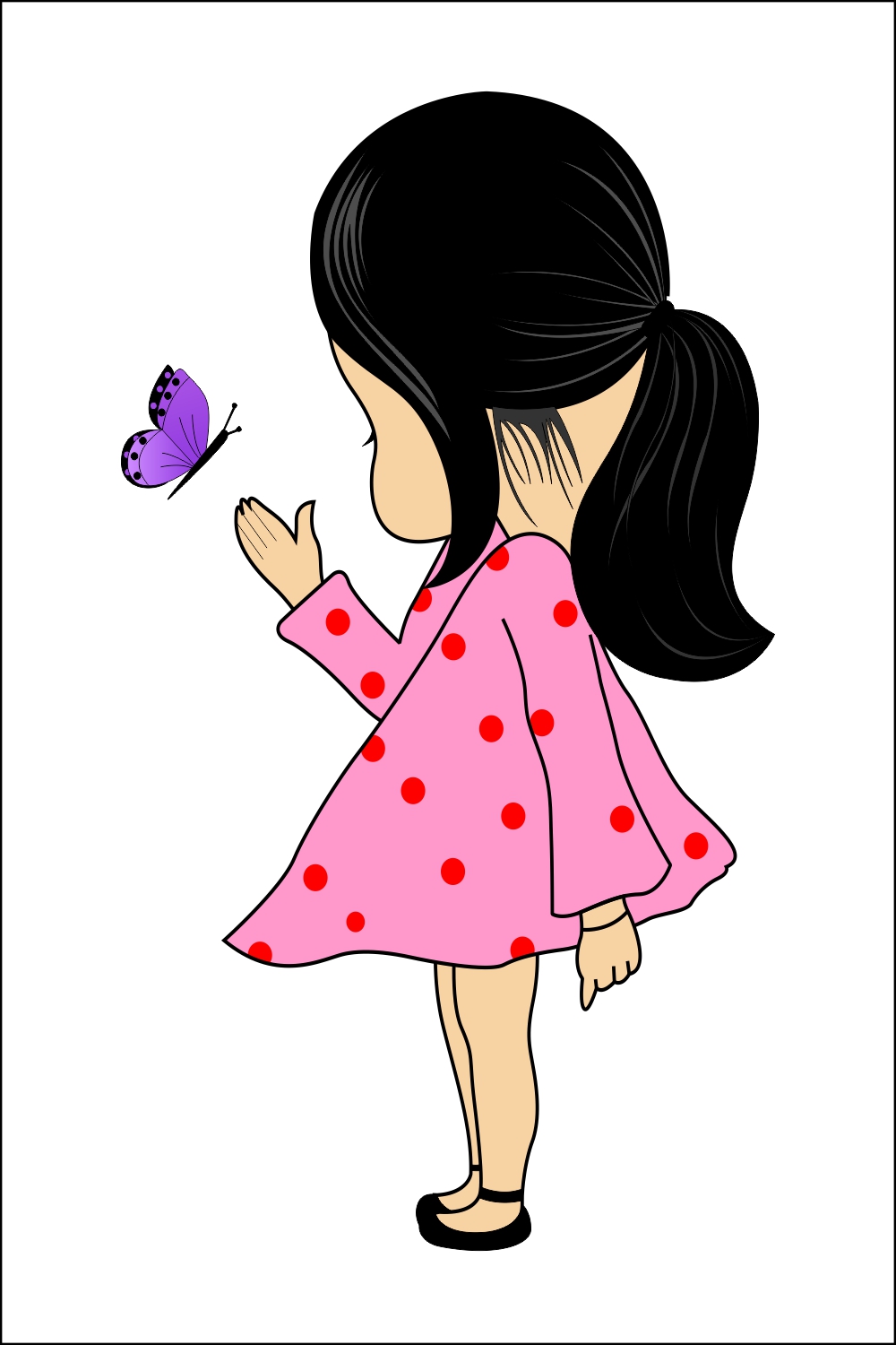 CARTOON DOLL pinterest preview image.