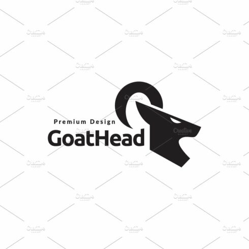 geometric head mountain goat logo cover image.