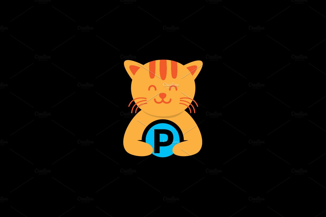 kitten cute with park logo cover image.