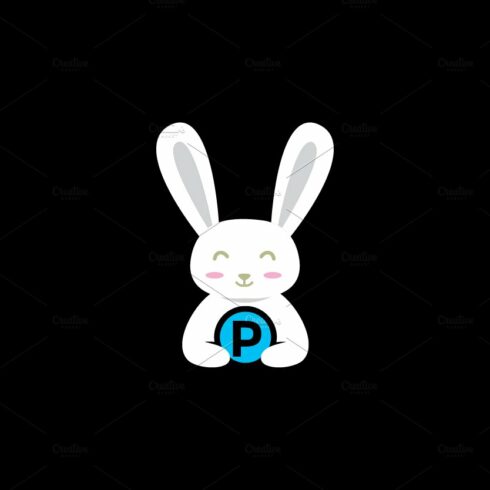rabbit bunny cute with park logo cover image.