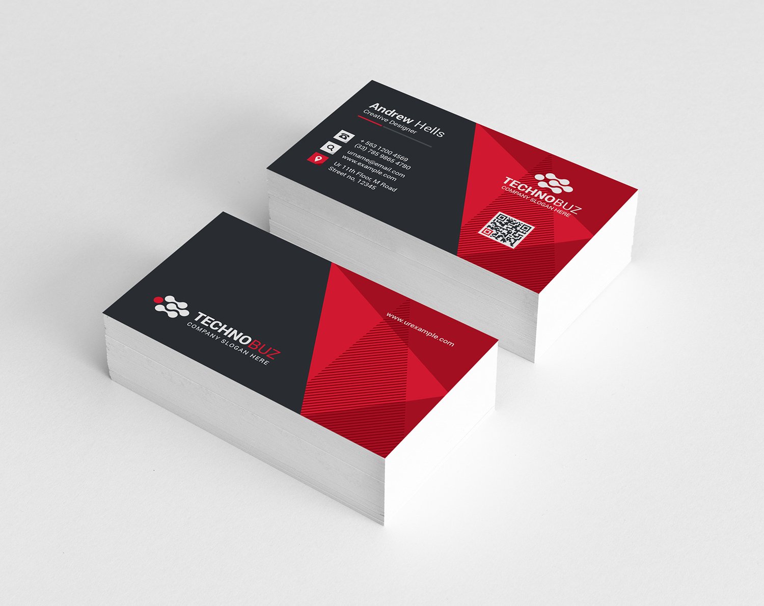 Corporate Business Card preview image.