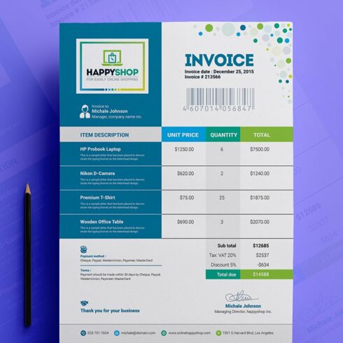 Invoice Word cover image.