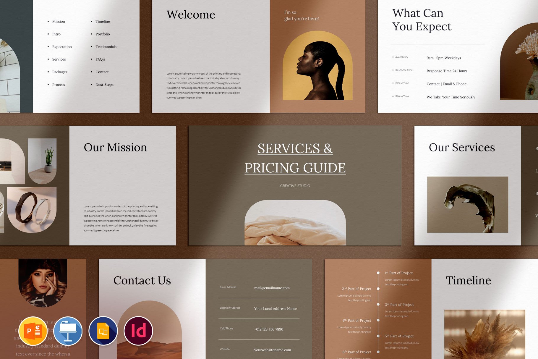 Services & Pricing Guide cover image.