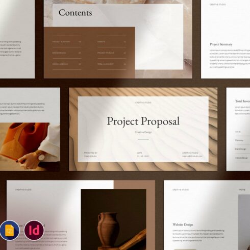 Project Proposal Template cover image.
