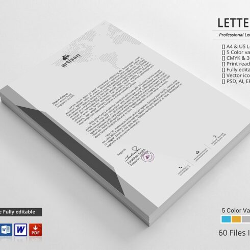 Letterhead cover image.