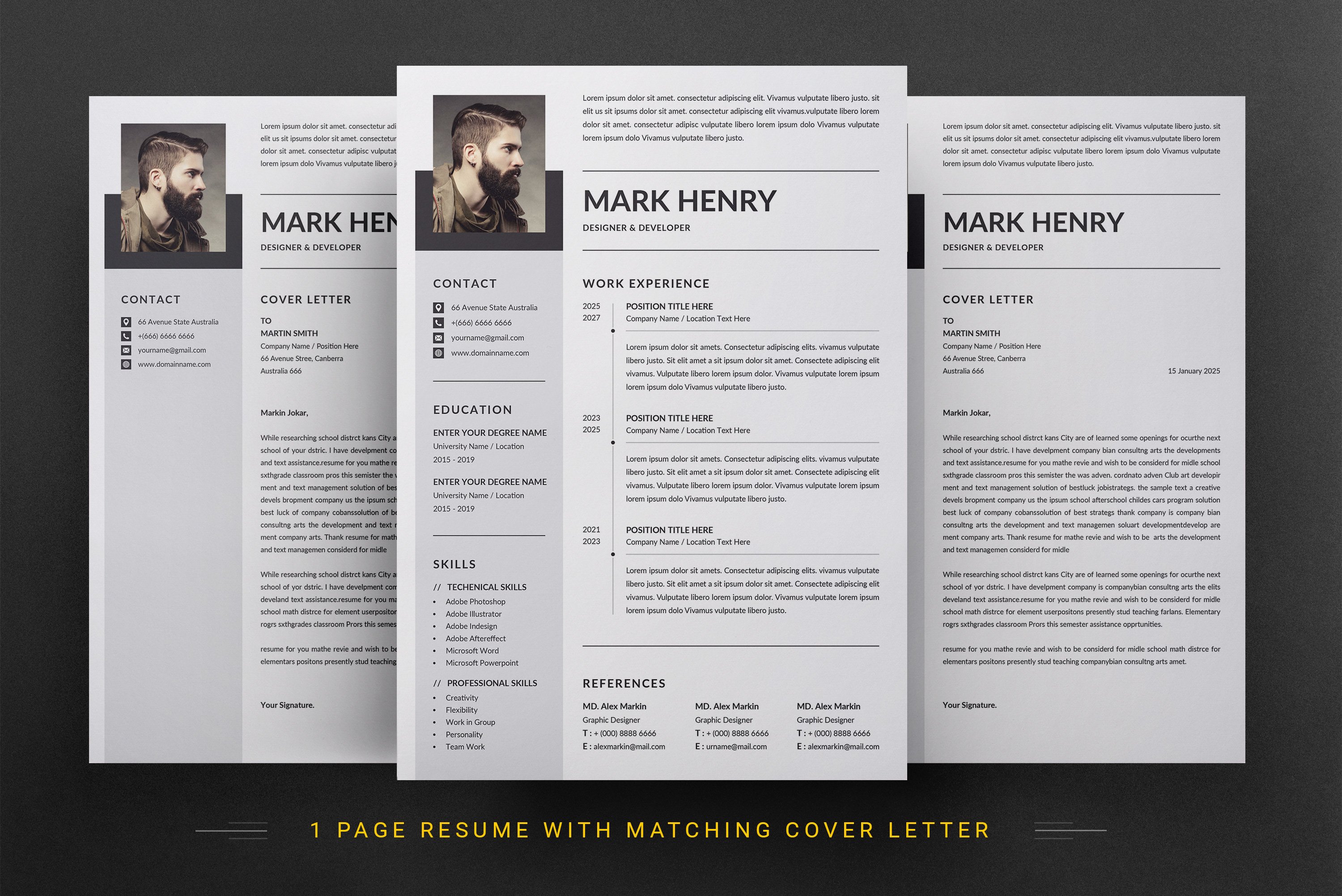 Resume preview image.