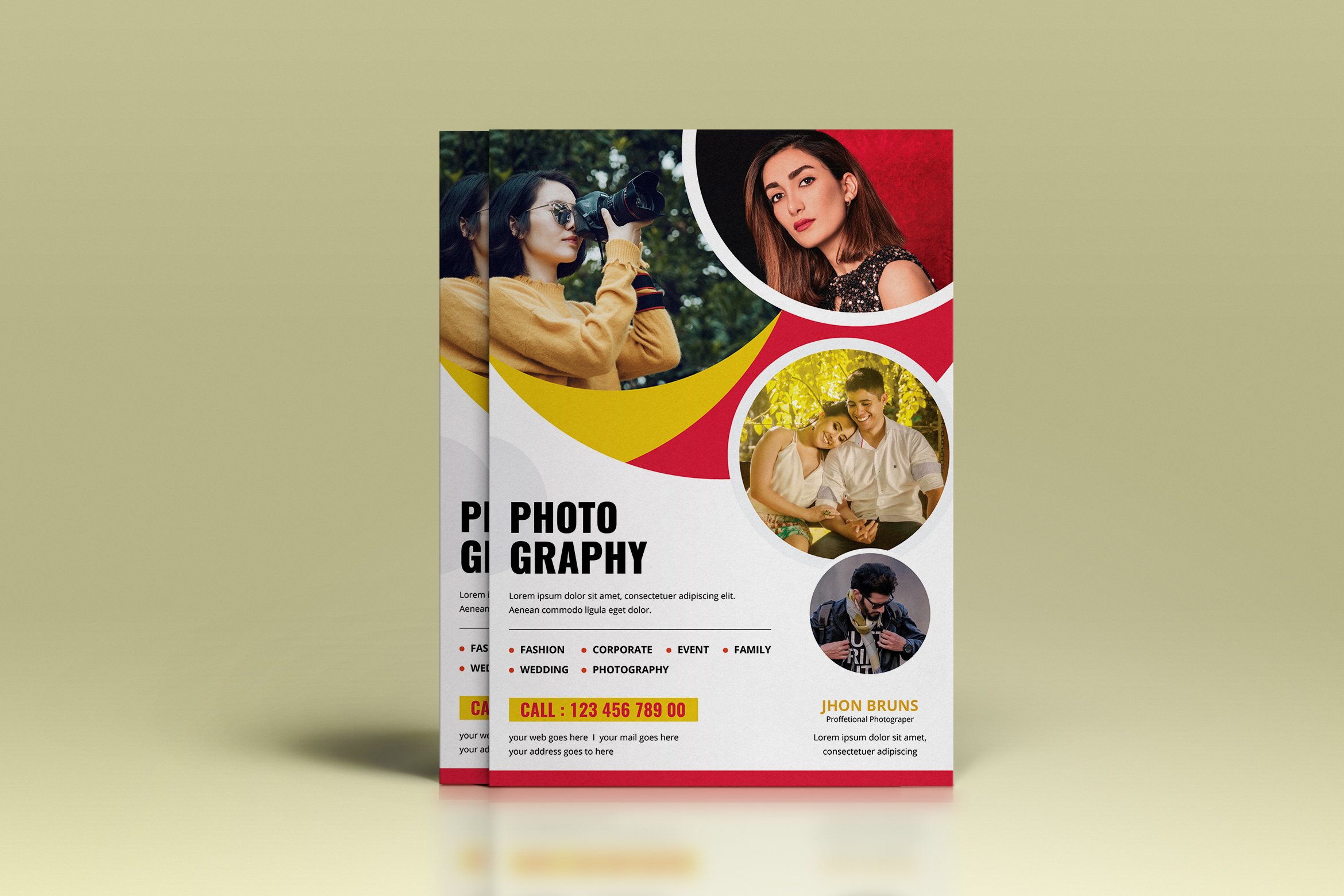 Photography Flyer Template cover image.