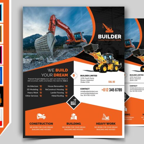 Construction Flyer Template Vol-02 cover image.