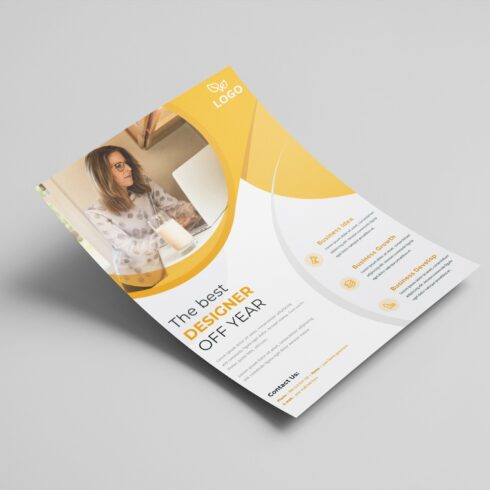 Corporate Flyer Template cover image.