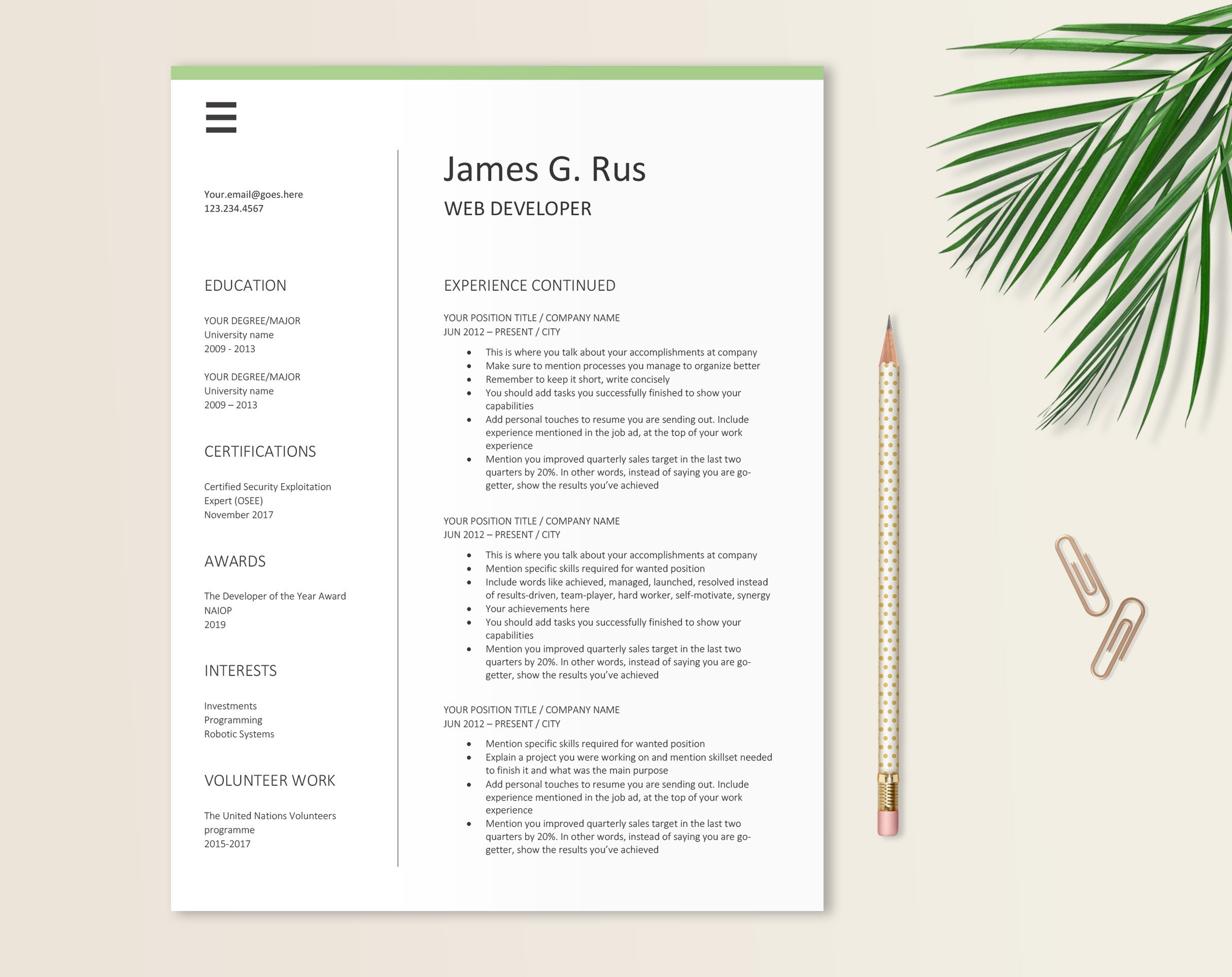 03 resume page 2 378