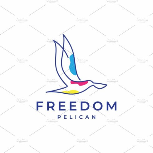 art lines flying pelican logo cover image.