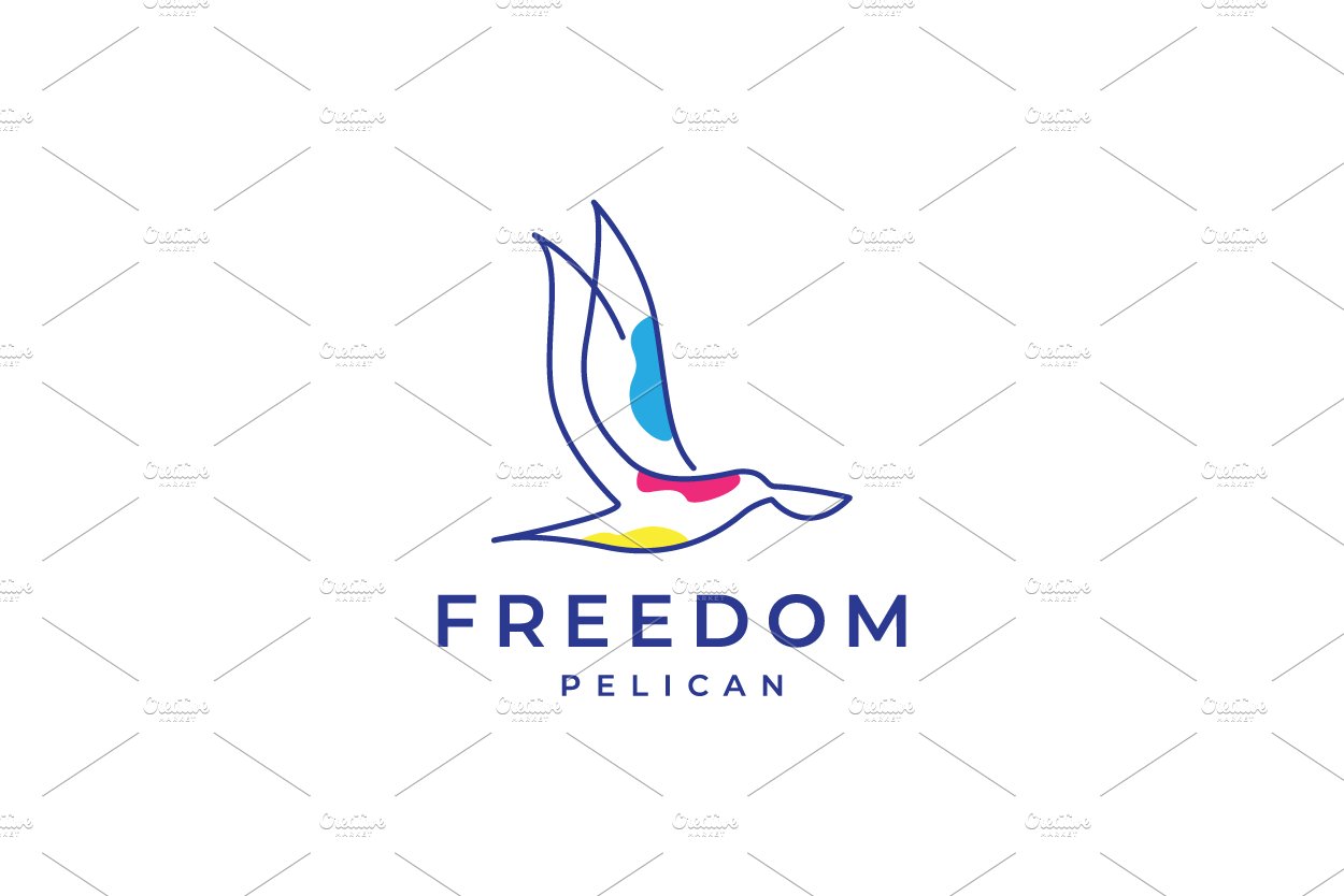 art lines flying pelican logo cover image.