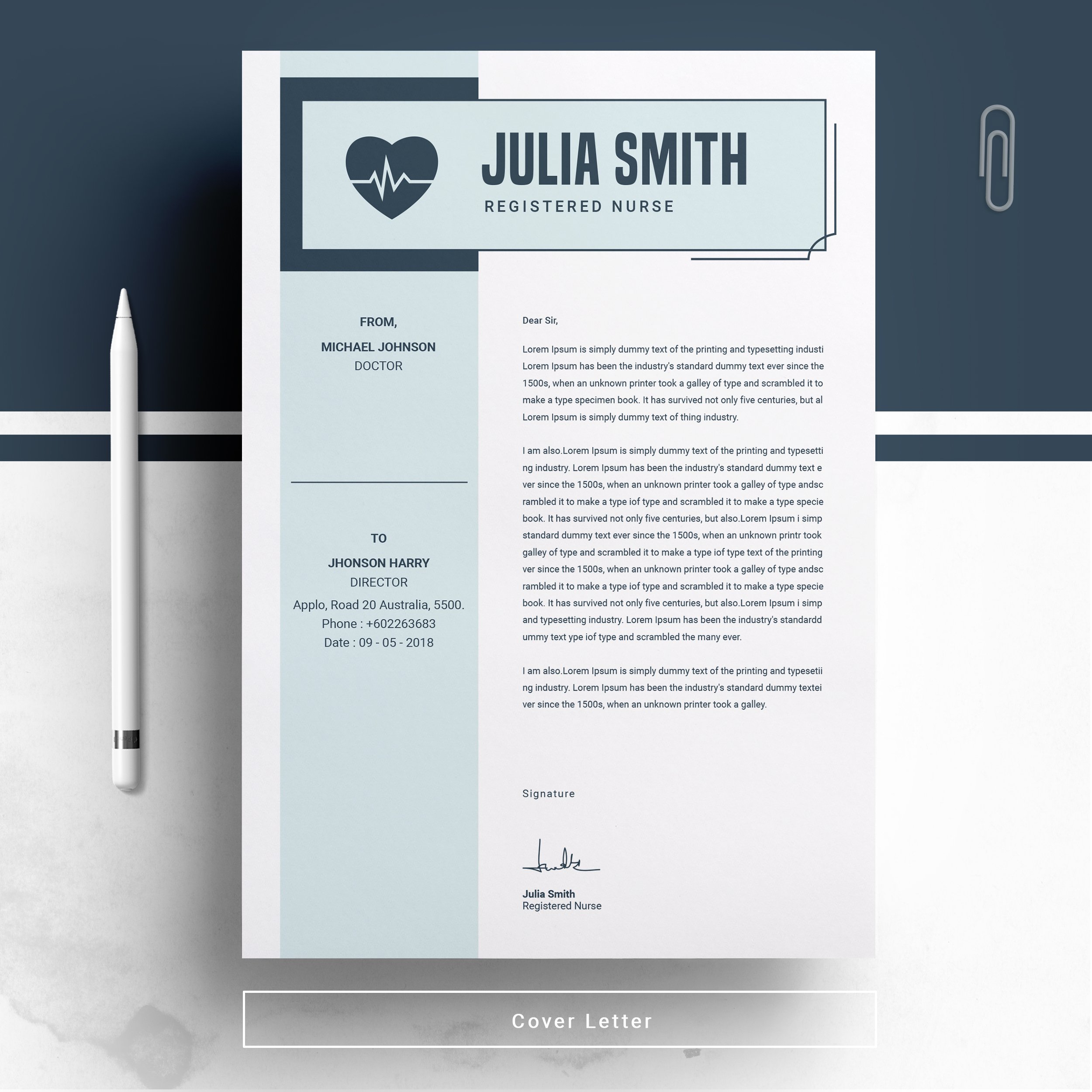 03 free resume page no 02 design template 292