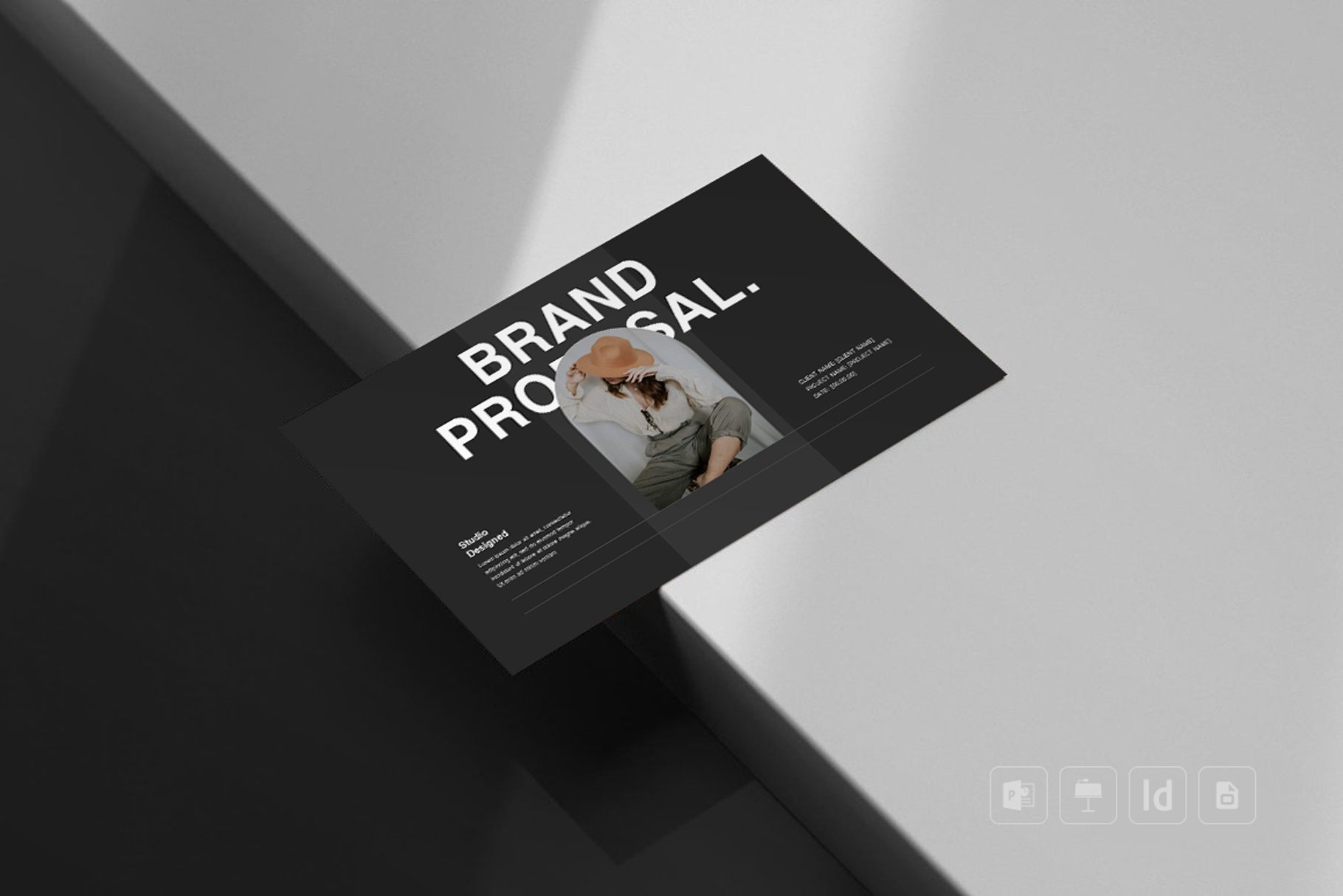 Brand Proposal Template preview image.