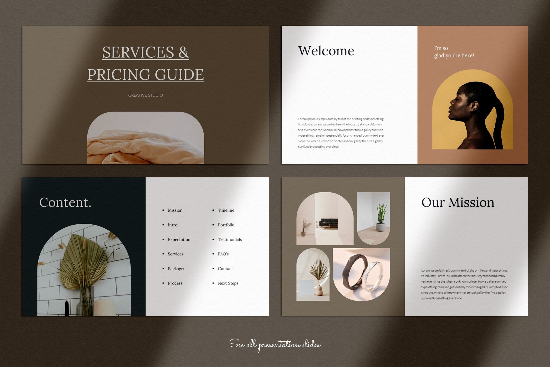 Services & Pricing Guide preview image.