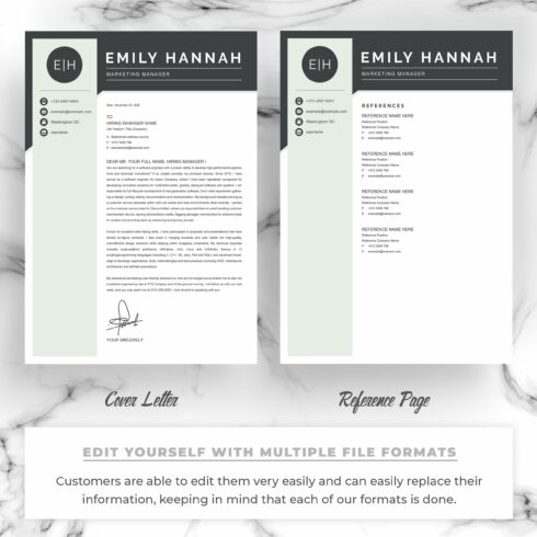 Marketing Manager Resume Template – MasterBundles