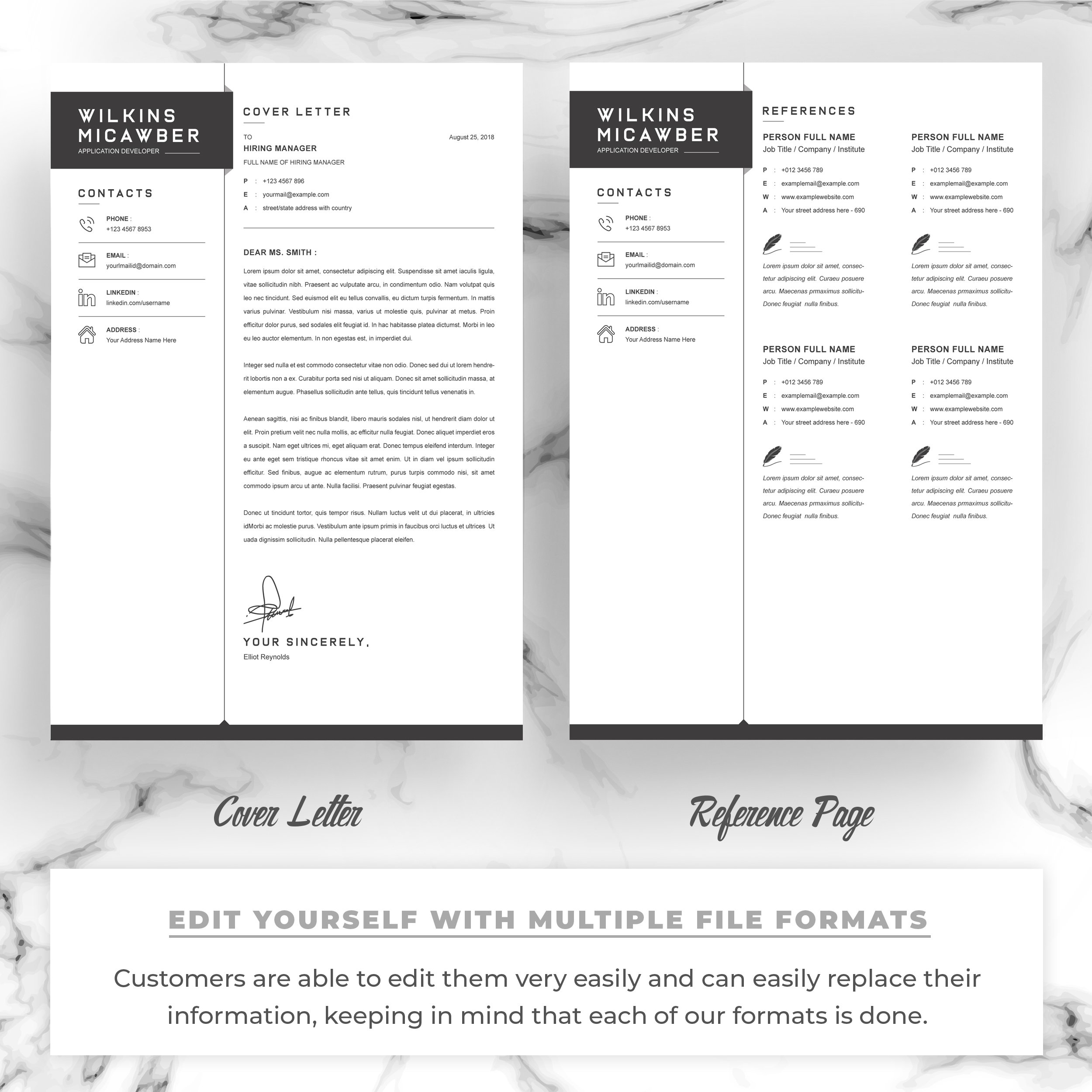 03 resume template ms word free resume cv design 882