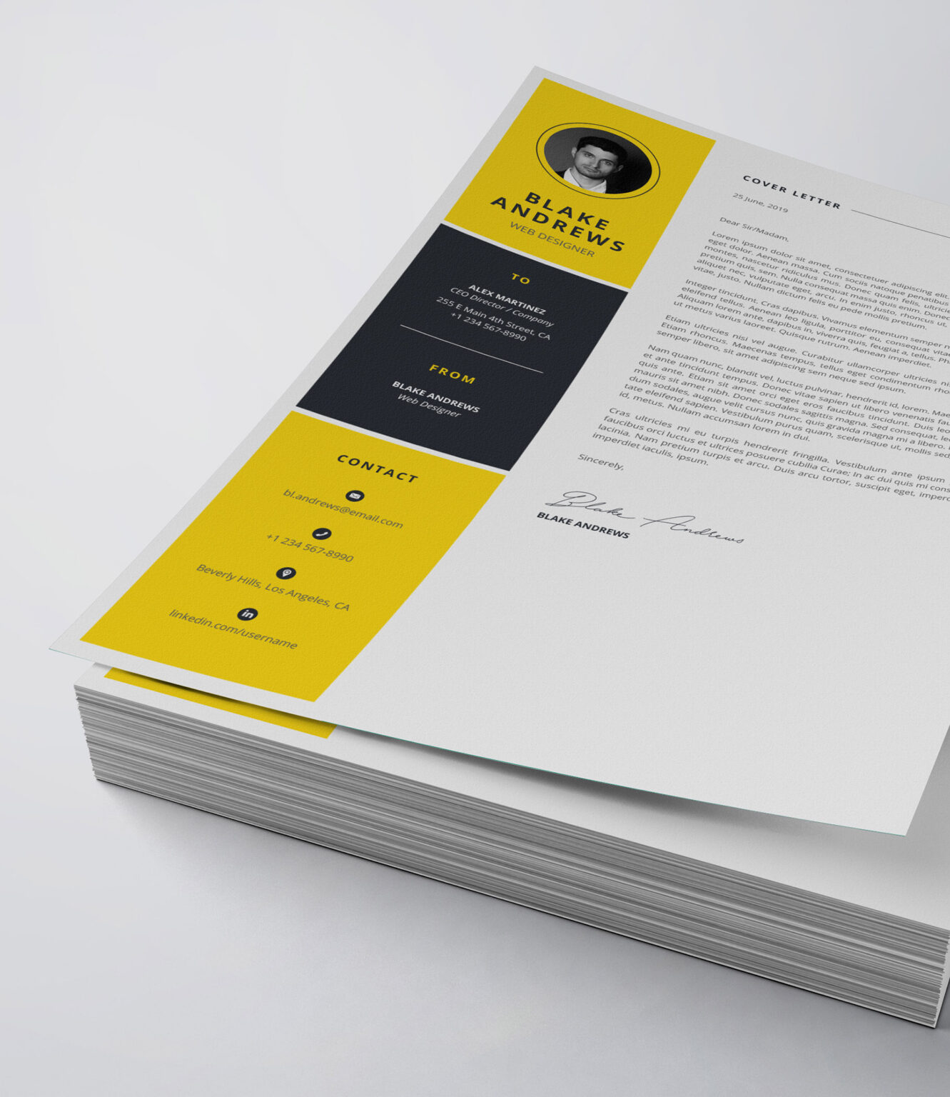 Clean Resume CV Template MasterBundles - 03 Screenshot 161 1 1331x1536