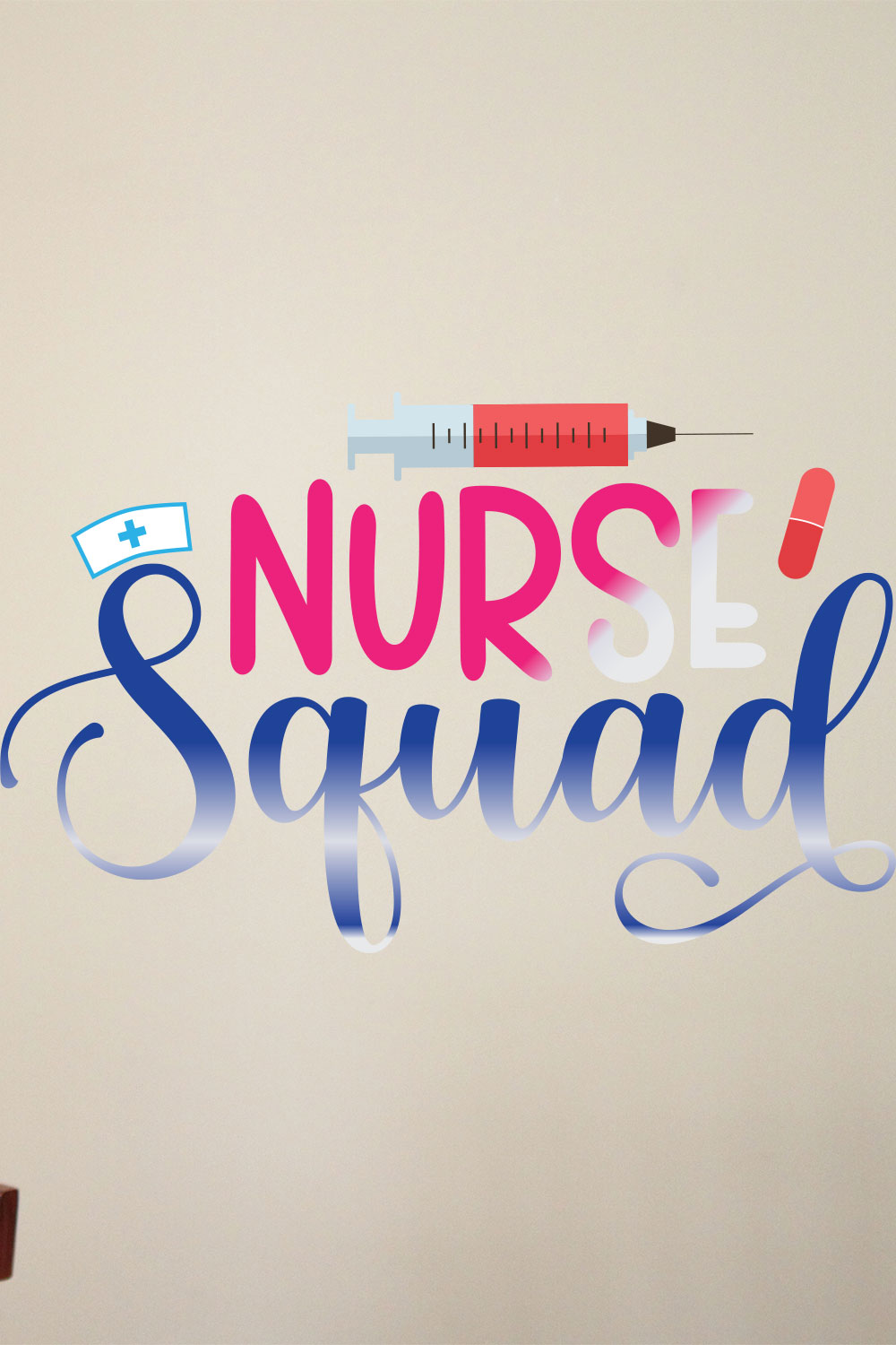 Nurse SVG Bundle pinterest preview image.