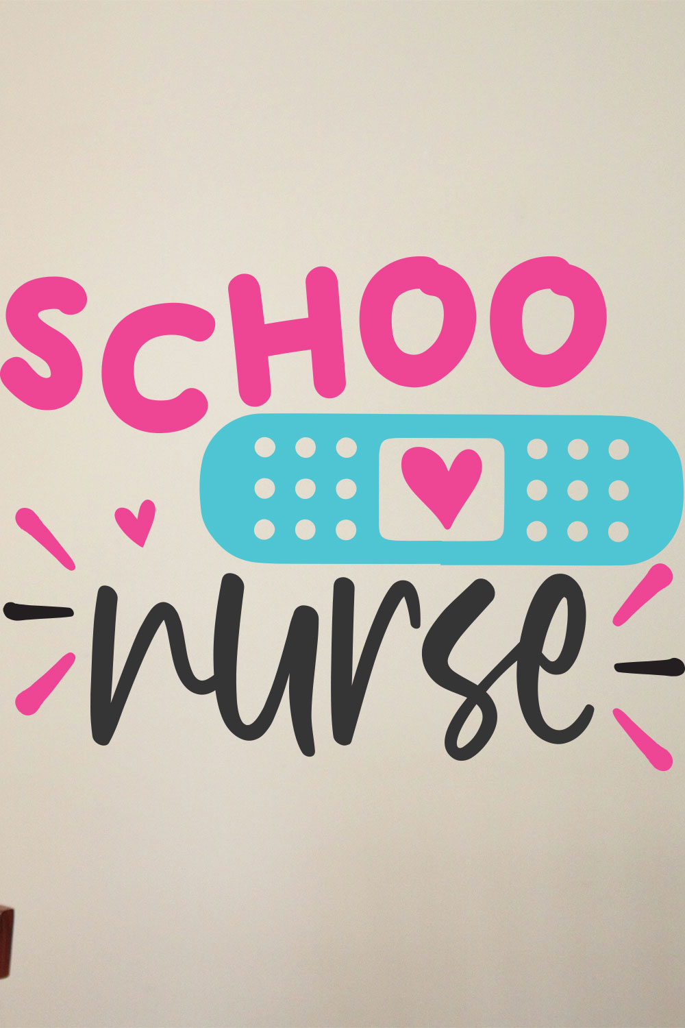 Nurse SVG Bundle pinterest preview image.