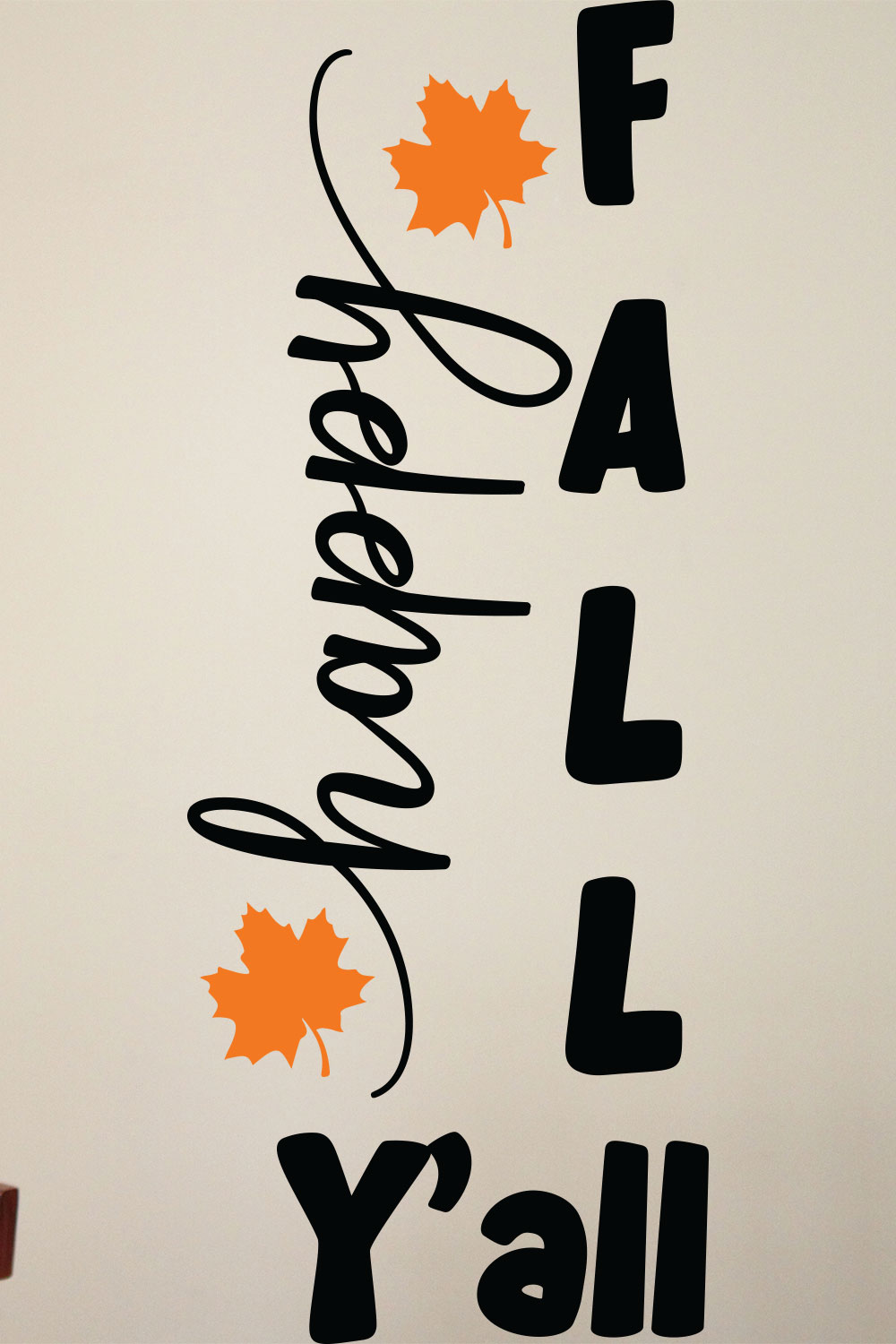 Fall Sign SVG Bundle pinterest preview image.