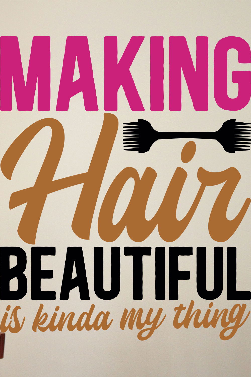 Haire Stylist SVG BUndle pinterest preview image.