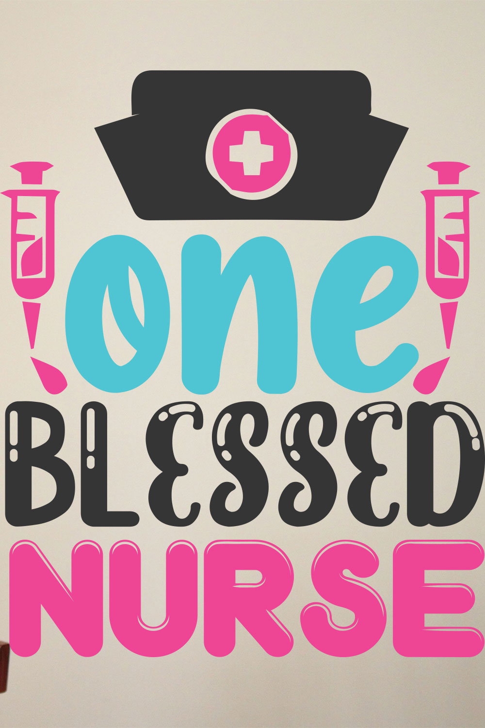 Nurse SVG Bundle pinterest preview image.