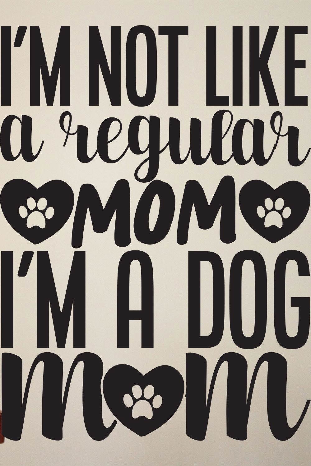 Pet Mom SVG Bundle pinterest preview image.