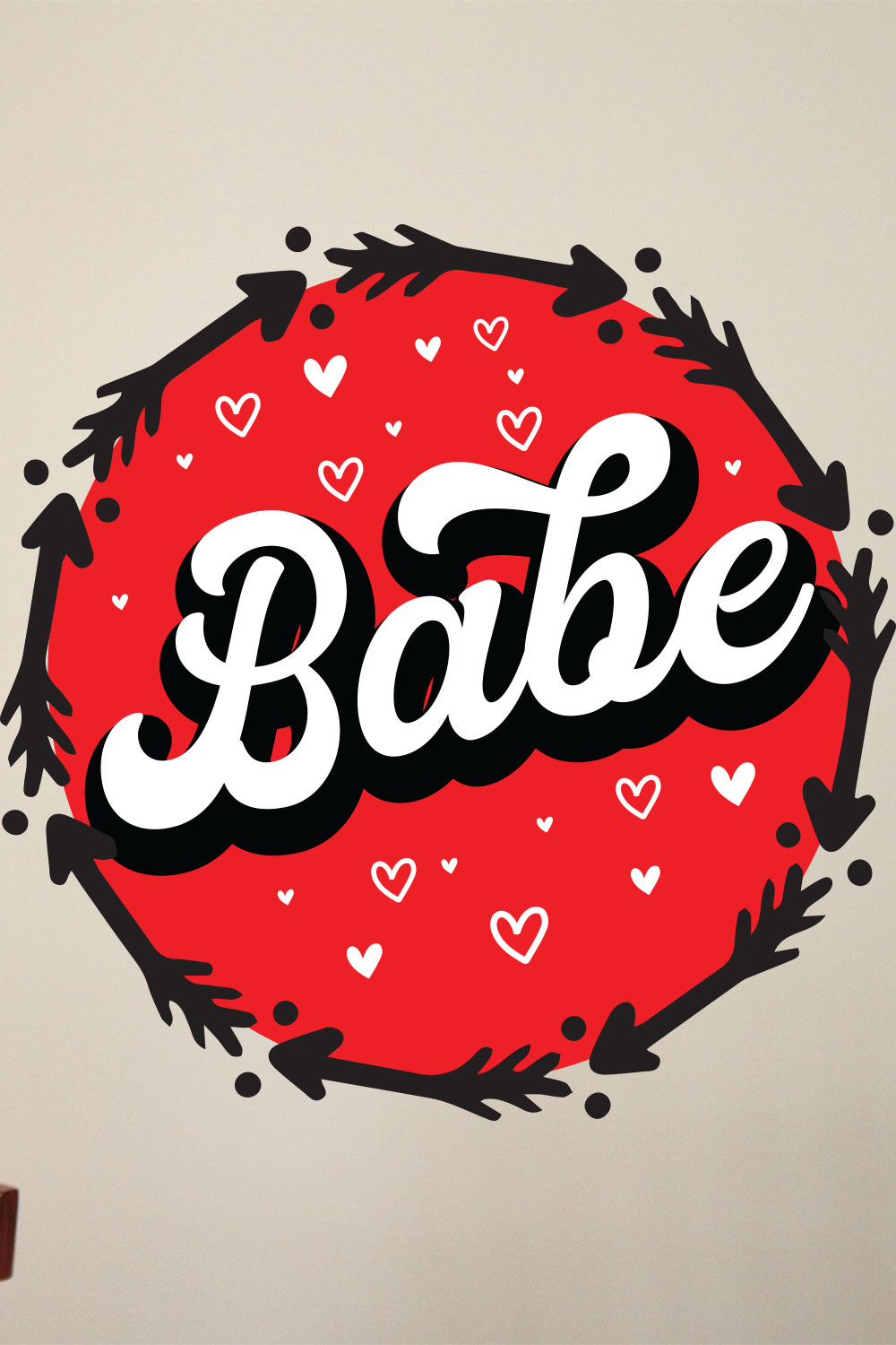 Valentine SVG Bundle pinterest preview image.