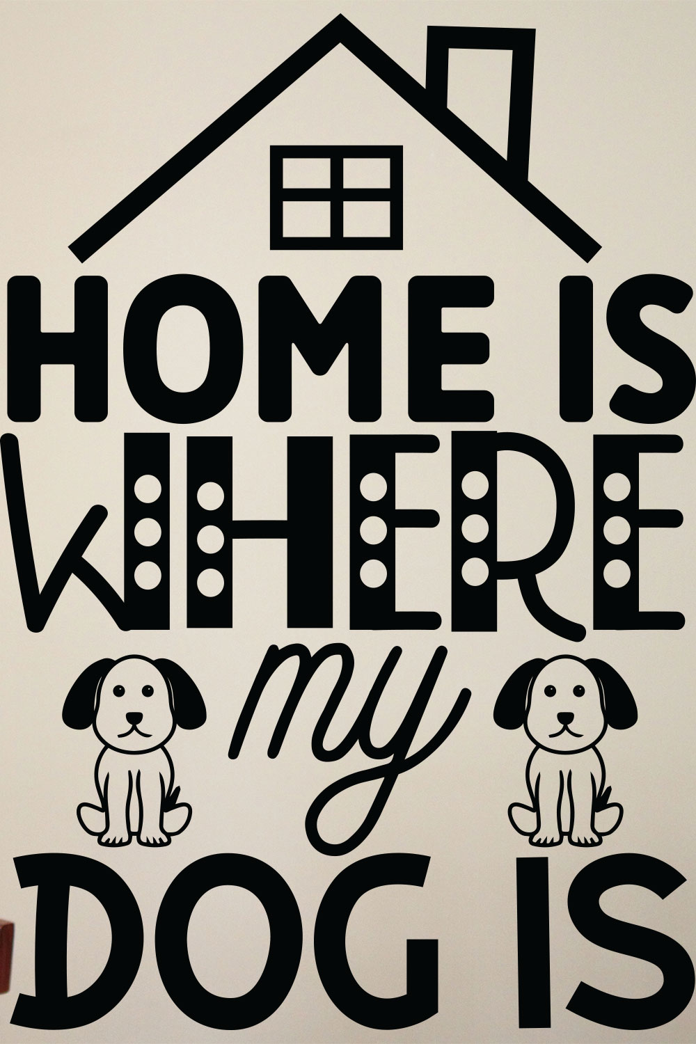 Dog Mom SVG Bundle pinterest preview image.