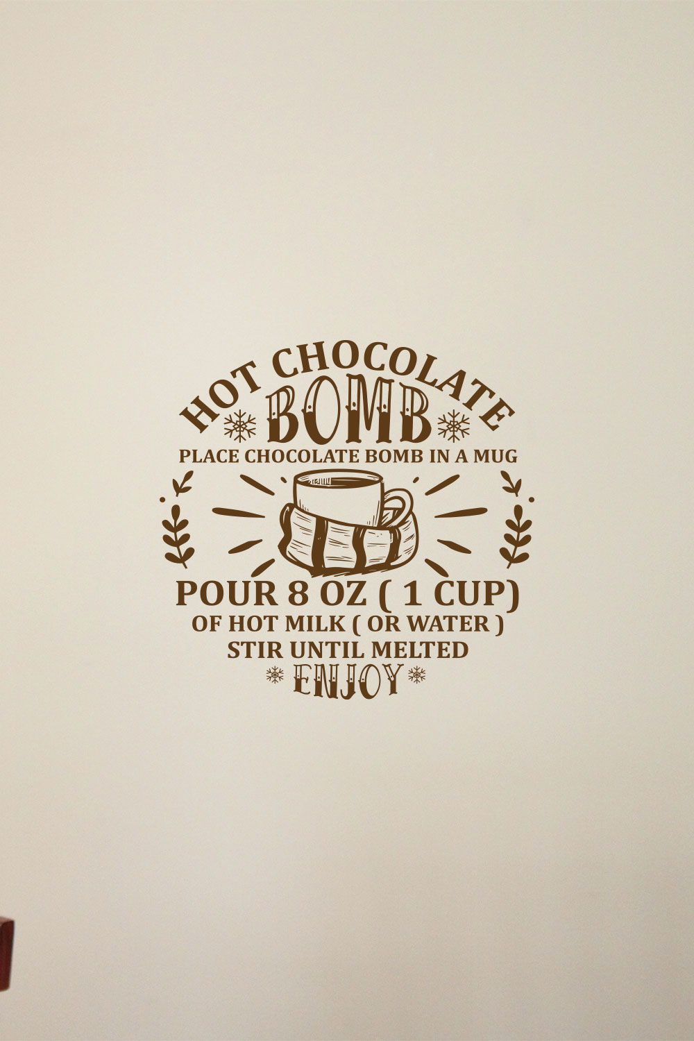 Hot Chocolate SVG Bundle pinterest preview image.