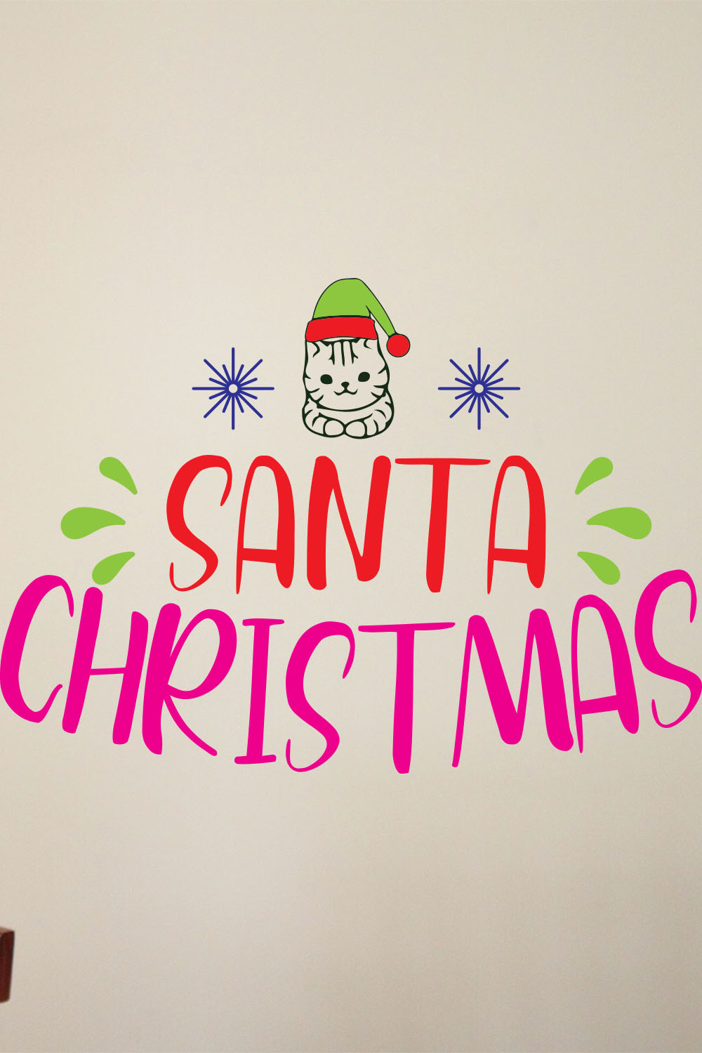 Christmas SVG Designs Bundle pinterest preview image.