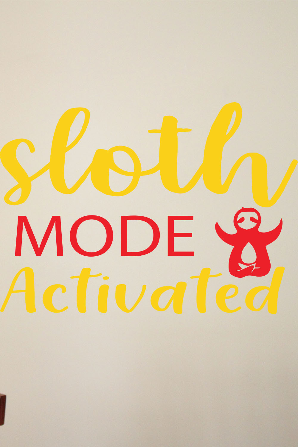 Sloth SVG Design Bundle pinterest preview image.