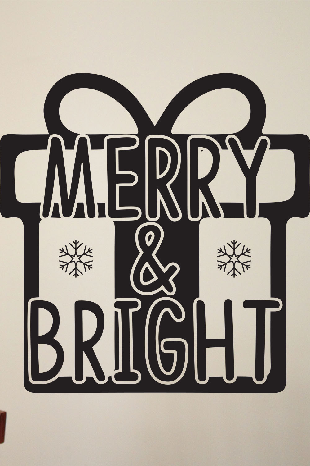 Christmas SVG Design Bundle pinterest preview image.