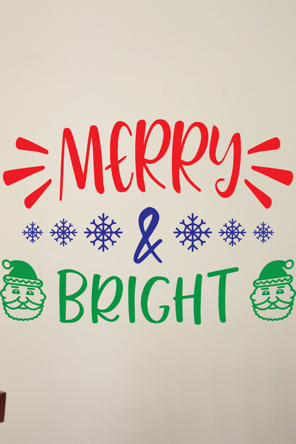 Christmas SVG Design Bundle pinterest preview image.