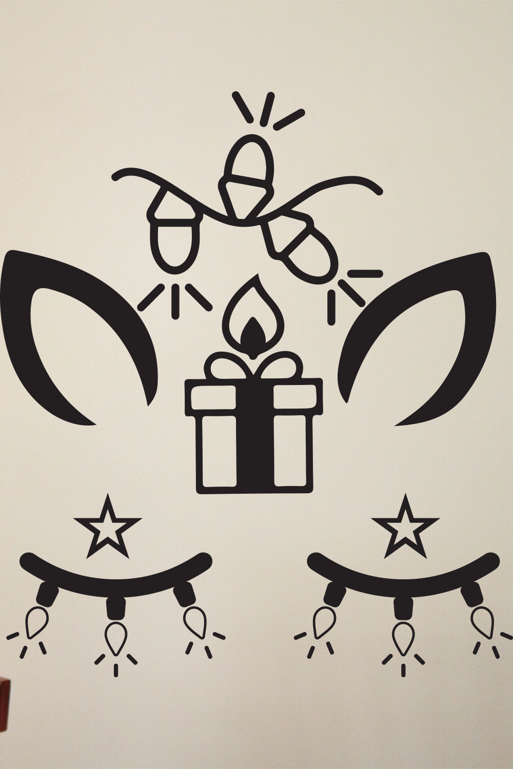 Christmas SVG Design Bundle pinterest preview image.