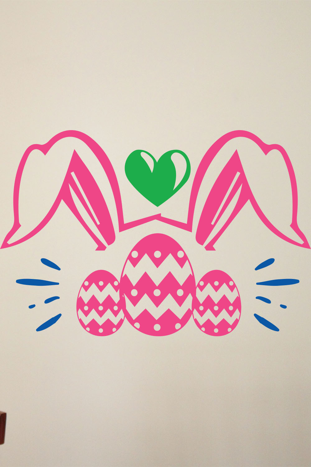 Easter SVG Bundle pinterest preview image.