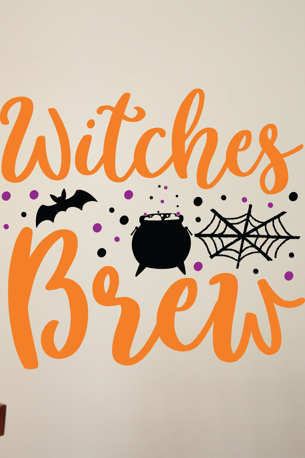 Halloween SVG Design Bundle pinterest preview image.